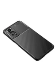 Xiaomi Redmi Note 12 4G ile Uyumlu Kılıf Karbon Delüx Parmak Izi Yapmayan Ultra Slim Tpu Silikon thumbnail 5