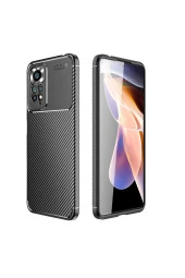 Xiaomi Redmi Note 12 4G ile Uyumlu Kılıf Karbon Delüx Parmak Izi Yapmayan Ultra Slim Tpu Silikon thumbnail 1