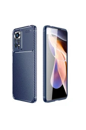 Xiaomi Redmi Note 12 4G ile Uyumlu Kılıf Karbon Delüx Parmak Izi Yapmayan Ultra Slim Tpu Silikon thumbnail 1