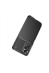 Xiaomi Redmi Note 12 4G ile Uyumlu Kılıf Karbon Delüx Parmak Izi Yapmayan Ultra Slim Tpu Silikon thumbnail 4