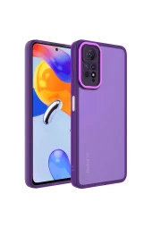 Xiaomi Redmi Note 11 Pro 5g Ile Uyumlu Kılıf Kamera Çerceve Korumalı Transparan Z-post Panoply Kapak thumbnail 1