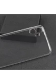 Galaxy A04e Ile Uyumlu Kılıf Süper Esnek Toz, Kirden Koruyan Silikon Süper Şeffaf thumbnail 5