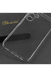 Galaxy A24 Ile Uyumlu Kılıf Süper Esnek Yapılı Toz, Kirden Koruyan Silikon Süper Şeffaf thumbnail 3