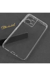 Xiaomi Redmi Note 12 5g Ile Uyumlu Kılıf Süper Esnek Yapılı Toz, Kirden Koruyan Silikon Süper Şeffaf thumbnail 4