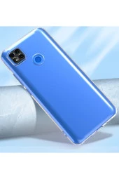 Xiaomi Redmi 10a Ile Uyumlu Kılıf Süper Esnek Toz, Kirden Koruyan Silikon Süper Şeffaf thumbnail 4