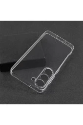 Galaxy A54 Ile Uyumlu Kılıf Süper Esnek Toz, Kirden Koruyan Silikon Süper Şeffaf thumbnail 3