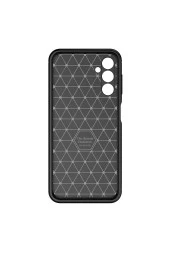 Galaxy A24 Ile Uyumlu Kılıf Karbon Delüx Parmak Izi Yapmayan Ultra Slim Tpu Silikon Lacivert thumbnail 4