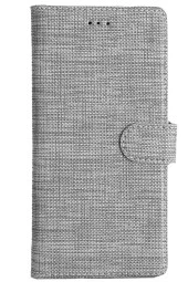 Samsung Galaxy A24 Ile Uyumlu Kılıf Stand Olan Kartvizitli Ve Para Gözlü Kumaş Desen Cüzdan Kılıf thumbnail 1