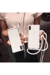 Iphone 13 Pro Ile Uyumlu Ipli Boyun Askılı Silikon Kılıf Şeffaf Renk Kartlıklı Dulcet Epiphany Kılıf thumbnail 4