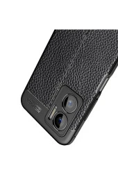 Xiaomi Redmi Note 11e Ile Uyumlu Silikon Kılıf Niss Silikon Deri Görünümlü Ultra Slim Fit Kılıf Laci thumbnail 3