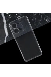 Vivo Y35 Ile Uyumlu Kılıf Süper Pürüzsüz Yüzey Şeffaf Silikon Kapak thumbnail 4