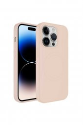 Iphone 12 Pro Max Ile Uyumlu Kılıf Magsafe Uyumlu Wireless Şarj Özellikli Pastel Color Silikon Kapak thumbnail 3