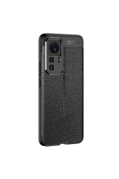Xiaomi Mi 12t Pro Uyumlu Silikon Kılıf Niss Silikon Deri Görünümlü Ultra Slim Fit Kılıf thumbnail 1