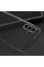 Galaxy A04s Ile Uyumlu Kılıf Süper Silikon Kapak Şeffaf thumbnail 3