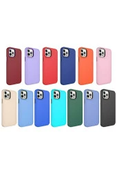 Iphone 13 Ile Uyumlu Kılıf Metal Çerçeve Tasarımlı Pastel Renkli Sert Ebullience Siyah thumbnail 2