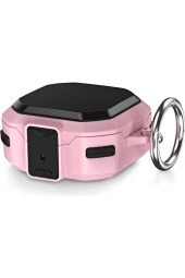 Galaxy Buds Live Ile Uyumlu Kılıf Darbeye Dayanıklı Bungalow Sert Koruyucu Kılıf + Askılık thumbnail 1