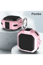 Galaxy Buds Live Ile Uyumlu Kılıf Darbeye Dayanıklı Bungalow Sert Koruyucu Kılıf + Askılık thumbnail 2