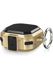 Galaxy Buds Live Ile Uyumlu Kılıf Darbeye Dayanıklı Bungalow Sert Koruyucu Kılıf + Askılık thumbnail 1