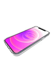 Iphone 14 Ile Uyumlu Kılıf Süper Şeffaf Esnek Yapılı Toz Ve Kirden Koruyan Silikon thumbnail 3