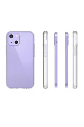 Iphone 14 Plus Ile Uyumlu Kılıf Süper Şeffaf Esnek Yapılı Toz Ve Kirden Koruyan Silikon thumbnail 3