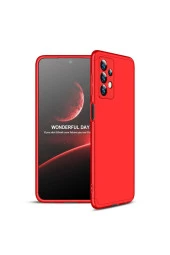 Galaxy A23 Ile Uyumlu Kılıf Soft Hard Koruma Ays Kırmızı thumbnail 1