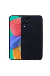 Galaxy M33 Ile Uyumlu Kılıf Premier Silikon Kapak Siyah thumbnail 3