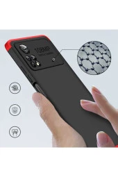 Xiaomi Redmi Note 11 Pro 5g Ile Uyumlu Kılıf Soft Hard Koruma Ays Siyah thumbnail 2