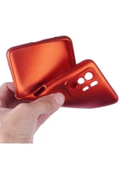 Galaxy M23 Ile Uyumlu Kılıf Premier Silikon Kapak Rosegold thumbnail 4