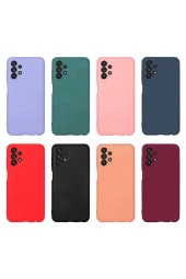 Galaxy A13 4g Ile Uyumlu Kılıf Mara Silky Termoplastik Kılıf Koyu Yeşil thumbnail 2