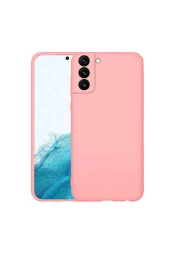 Galaxy S22 Plus Ile Uyumlu Kılıf Mara Silky Termoplastik Kılıf Pembe Açık thumbnail 1