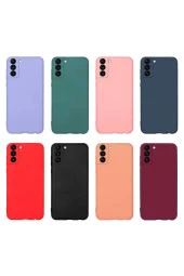 Galaxy S22 Ile Uyumlu Kılıf Mara Silky Termoplastik Kılıf Siyah thumbnail 2