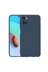 Xiaomi Redmi Note 11 Ile Uyumlu Kılıf Mara Silky Termoplastik Kılıf Lacivert thumbnail 1