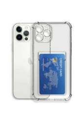 Xiaomi Redmi Note 10 Pro Ile Uyumlu Transparent Pulisic Kartlıklı Antişok Kılıf Şeffaf thumbnail 1