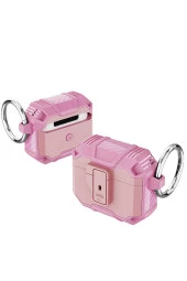 3. Nesil Ile  Kılıf Kulaklık Koruyucu Çengelli Airbag Panoply Pembe thumbnail 1