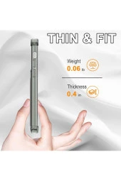 Xiaomi Redmi Note 10 Pro Ile Uyumlu Transparent Pulisic Kartlıklı Antişok Kılıf Şeffaf thumbnail 4