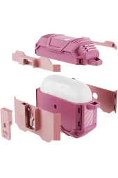 3. Nesil Ile  Kılıf Kulaklık Koruyucu Çengelli Airbag Panoply Pembe thumbnail 2