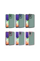 Galaxy A12 Uyumlu Kılıf Kontrast Renk Tasarımlı Cynosure Kapak thumbnail 3