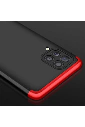 Galaxy A22 4g Ile Uyumlu Kılıf Soft Hard Koruma Ays Kırmızı thumbnail 4