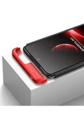 Xiaomi Redmi Note 11 Ile Uyumlu Kılıf Soft Hard Koruma Ays Kırmızı thumbnail 4