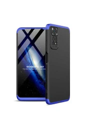 Xiaomi Redmi Note 11s Ile Uyumlu Kılıf Soft Hard Koruma Ays Siyah-mavi thumbnail 1