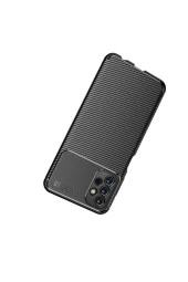 Galaxy A23 Ile Uyumlu Kılıf Karbon Delüx Tpu Silikon Siyah thumbnail 4