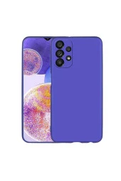 Galaxy A23 Ile Uyumlu Kılıf Premier Silikon Kapak Saks Mavisi thumbnail 1