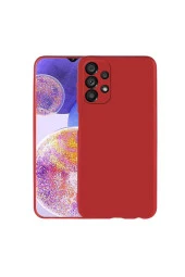 Galaxy A23 Ile Uyumlu Kılıf Premier Silikon Kapak Kırmızı thumbnail 1