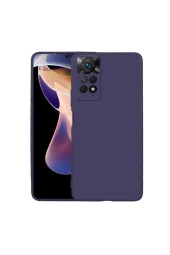 Xiaomi Redmi Note 11 Ile Uyumlu Kılıf Premier Silikon Kapak Lacivert thumbnail 1