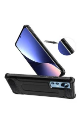 Xiaomi Mi 12 Ile Uyumlu Kılıf Shockproof Zırh Koruma Rosegold thumbnail 3