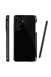 Galaxy S21 Ultra Kılıf Kalem Koymalı Emollient Silikon Kapak thumbnail 4