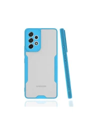 Galaxy A53 5g Renkli Kenar Perfe Tpu Silikon Mavi thumbnail 1