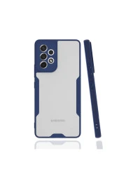 Galaxy A73 5g Renkli Kenar Perfe Tpu Silikon Lacivert thumbnail 1