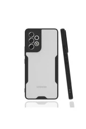 Galaxy A73 5g Renkli Kenar Perfe Tpu Silikon Siyah thumbnail 1