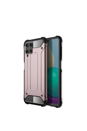 Galaxy M22 Kılıf Shockproof Zırh Koruma Rosegold thumbnail 1